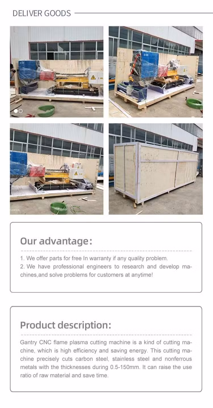 Gantry CNC Portable Sheet Metal Plate Plasma/Flame Cutting Machine Controller Guide