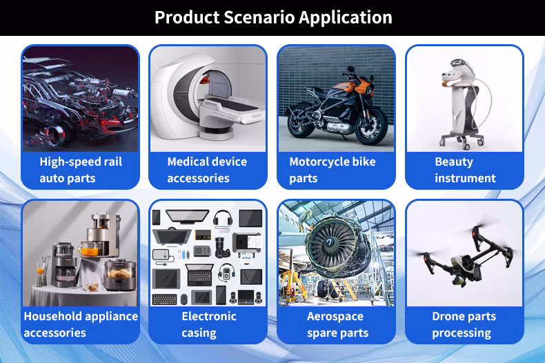 Fabrication Selector Motorcycle Accessories CNC Machinery Spare Aluminum CNC Machining