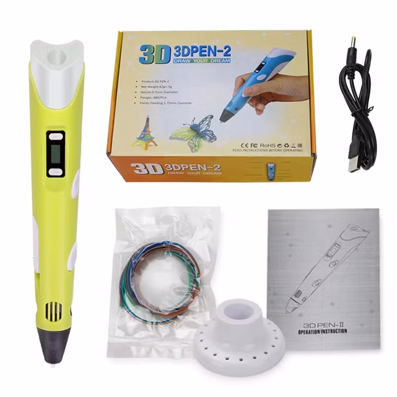 2023 New Arrived Plug-in Style, Charging Style 3D Drawing Pen Suitable for DIY and Craft