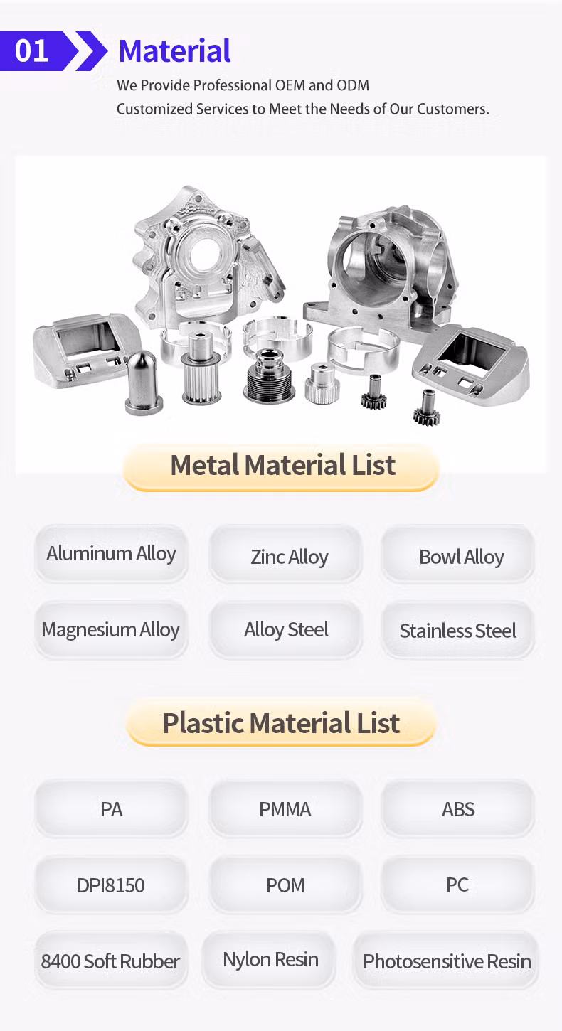 CNC 3 4 5 Axis Precision Aluminum Parts CNC Milling Turning Machining Fabrication Service