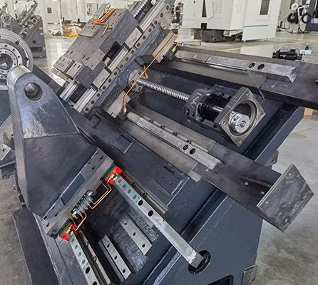 Automatic Metal Y axis TCK56Y Horizontal Metal Slant Bed CNC Lathe