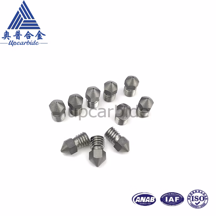 90.5hra 0.2mm Tungsten Carbide Alloy 3D Printer Jet Nozzle
