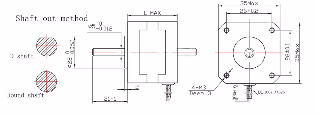 1.8 Degree 48V Low Speed 4.5nm 86mm Stepper Motor Kit for 3D Printer CNC