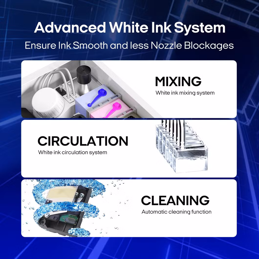 Advanced Sublimation 3D Sticker A4 Dtf Transfer Printer with Oven for Fabric Prints