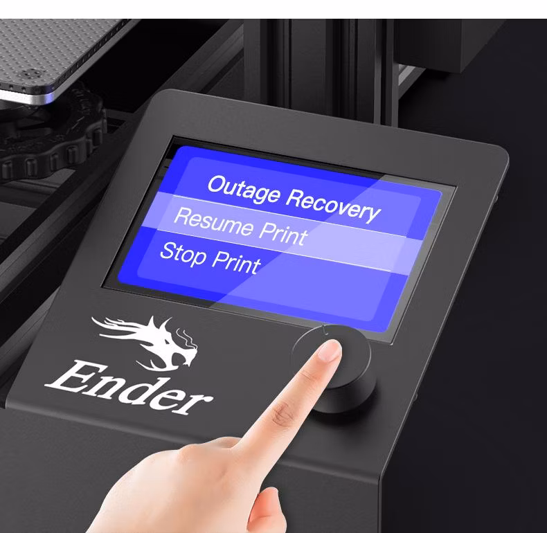 Ender 3 Max 3D Printer Fdm with Larger Glass Bed
