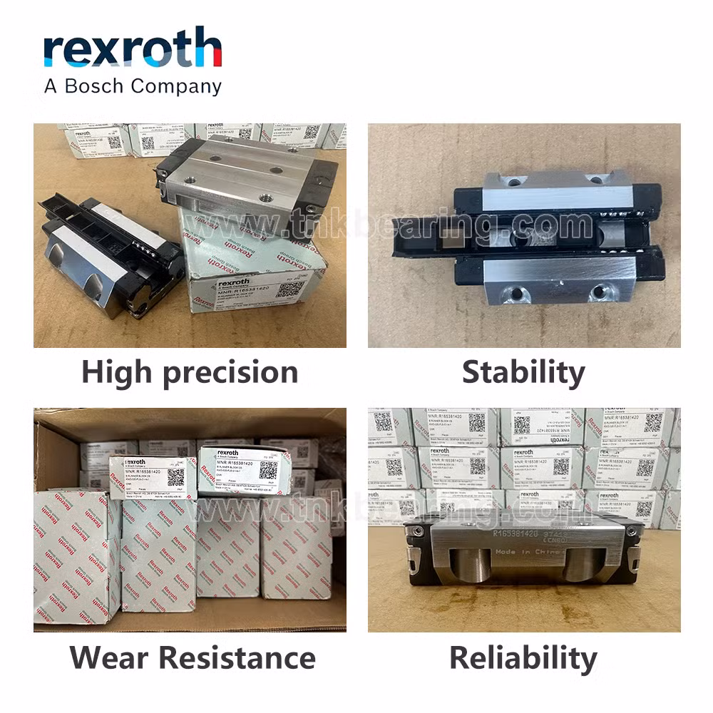 CNC Precision Machining Set Kit R162311420 R162281422 100% Original Germany Rexroth Linear Slide Block Trade Spare Parts Blocks Block R165381420 R1653 814 20