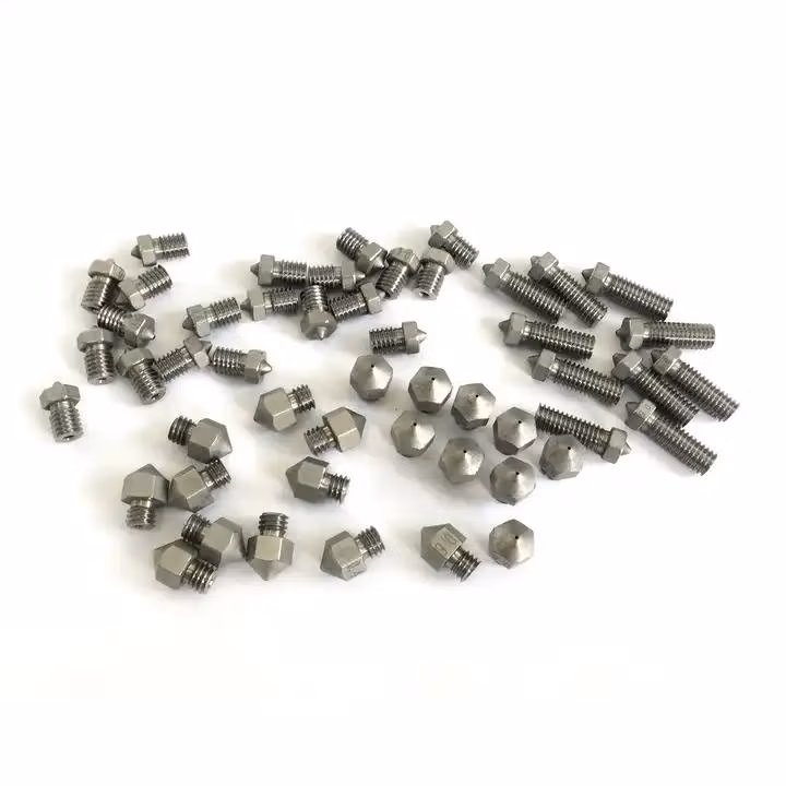 Zzcr Hot Sale Carbide Nozzles for 3D Printer
