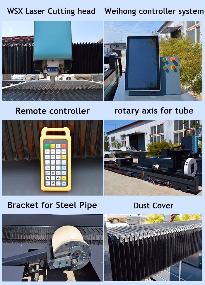 29% off! CNC 1000W 2000W 3000W 6000W 8000W 3015 2513 4020 6020 Fiber Laser Cutting Machine with 6m/3m Rotary for Steel Aluminum Iron Metal Pipe and Sheet