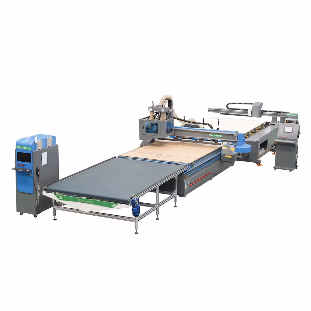 3 Axis 4 Axis Wood Furniture CNC Router with 1300&times; 2500mm Atc 1325 Woodworking 3D Engraving and Carving Wooden Cabinet Machine