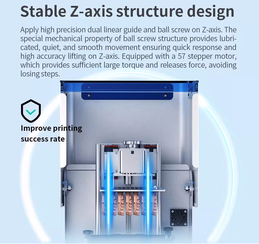 Dental Resin 3D DLP Printer for Dental and Jewelry