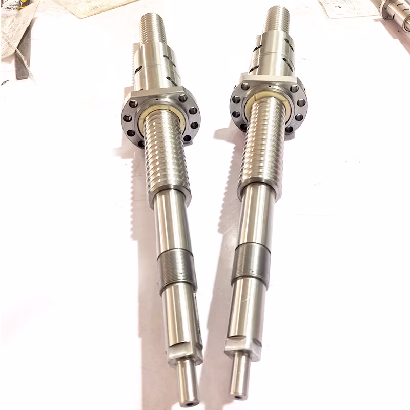 Factory Stainless Steel High Speed Precision X/Y/Z Axis Round Rolled Ground Ball Screw Actuators and Nut for CNC Machine Equipment