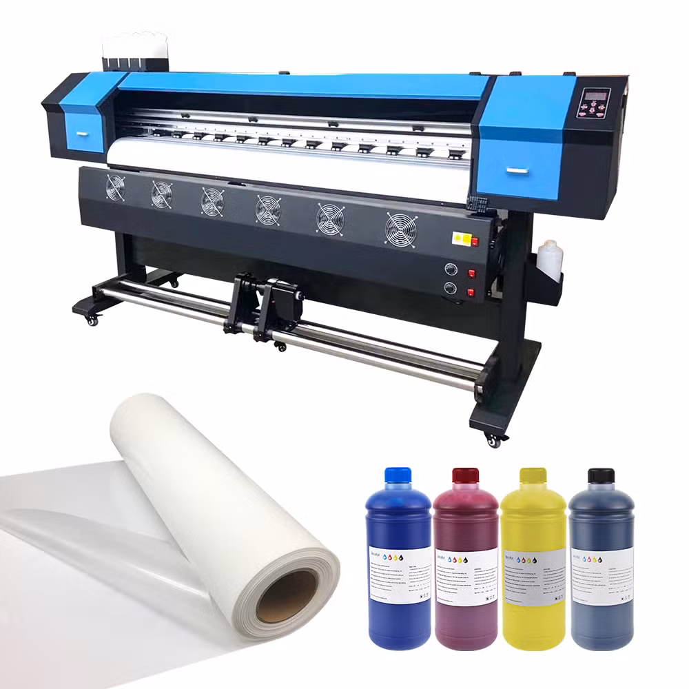 Factory Direct Sale 1.6m 1.8m Large Wide Format Ecosolvent Printer 3D Impressora Printer Plotter Machine