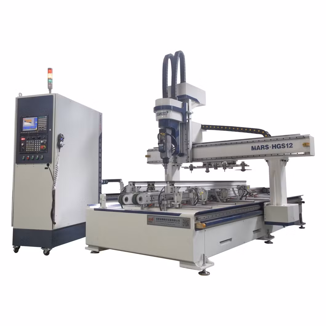 Mars Woodworking 5 Axis CNC Router Seat Backrest Engraving and Milling Machine for Foam Stone Metal 3D Sculpture Making
