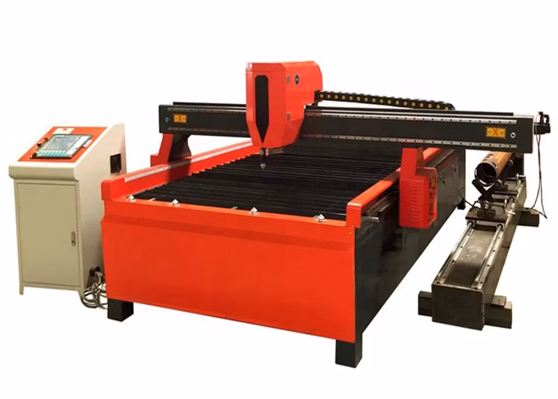 Metal Sheet and Tube CNC 1500*3000mm Plasma Cutting Machine for 20mm 1530 Plasma Cutter with Rotary