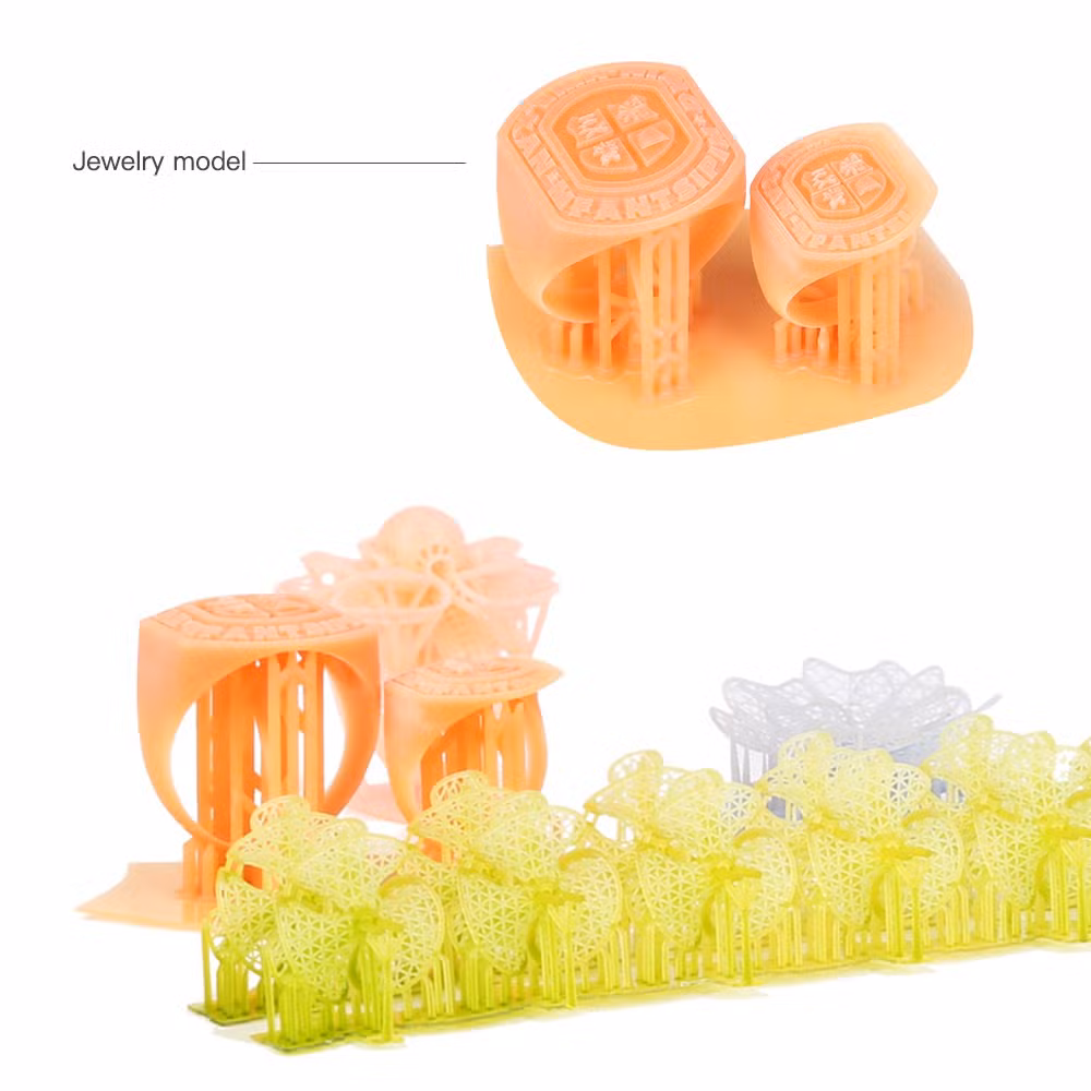 405 Nm Best Selling Design Jewelry 3D Printer Photosensitive Resin