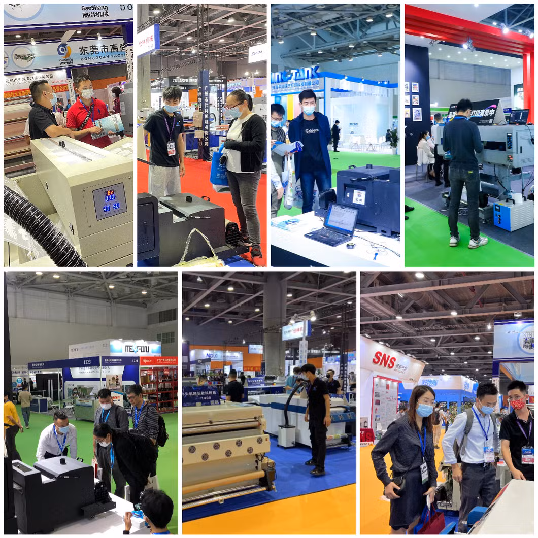 A3 3060 3in 1 UV Printer XP600 Printhead Roll to Roll Printing Flatbed and Cylinder Laminating All in One 3D Embossed Printing