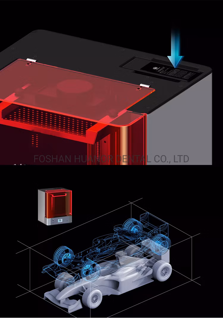 Dental Lab Equipment Laboratory Digital 3D Printing Machine Printer for Dental and Jewelry Application