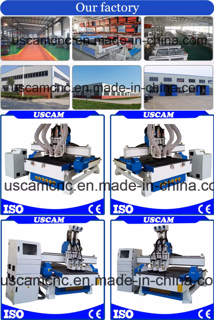 1325 3 Heads Wood Kitchen Cabinet Door CNC Router
