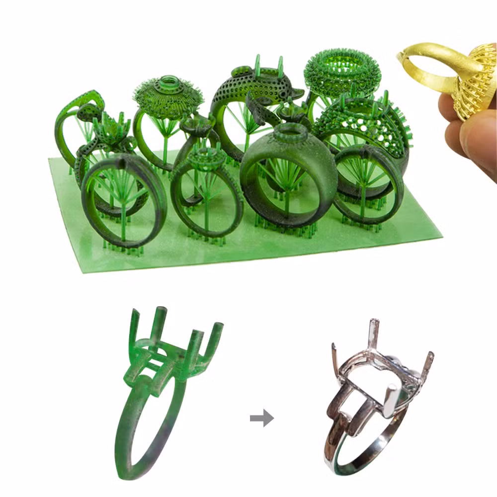 405 Nm Best Selling Design Jewelry 3D Printer Photosensitive Resin