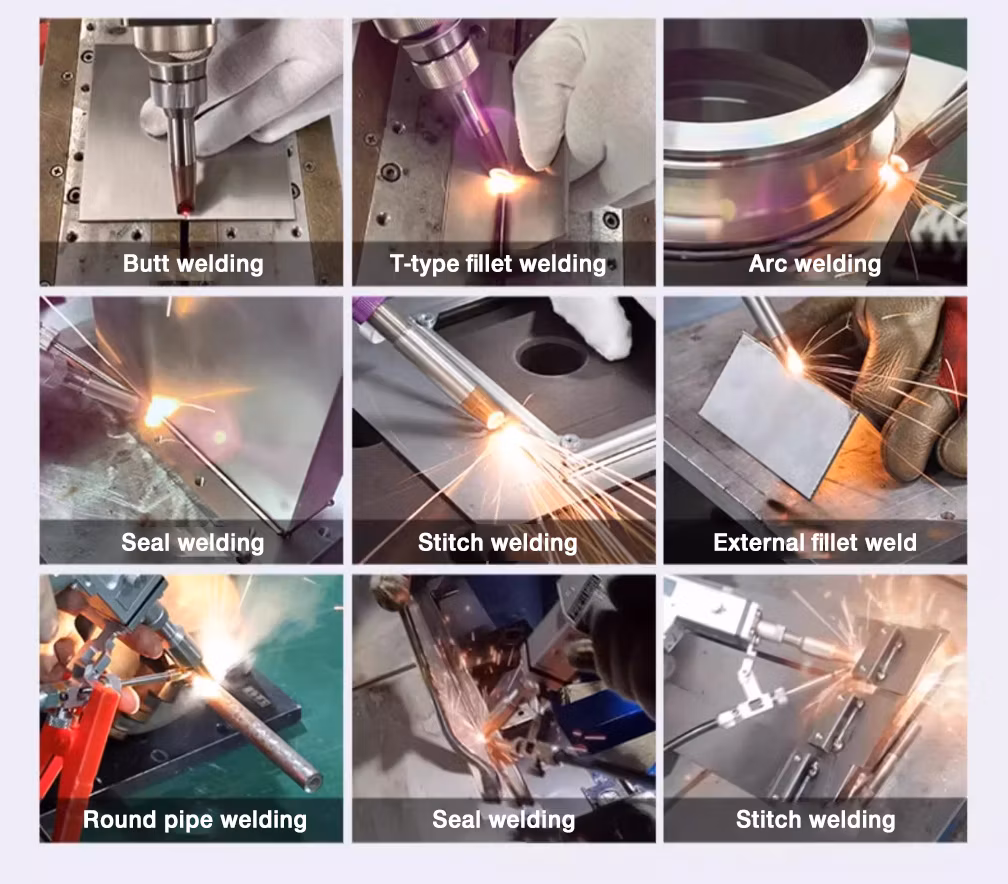 Lingrui CNC Fiber Laser Welding Machine Stainless Steel Carbon Steel Aluminum Laser Welding
