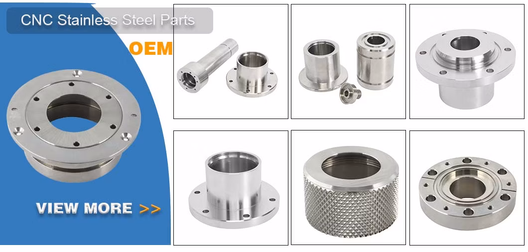 Customized High Precision CNC Machining Car Parts in Stainless Steel Automotive Parts for Food Machinery