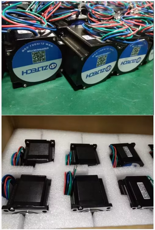 Ce Certification NEMA17 2 Phase 0.7n. M 2.2A Burshless Hybird DC Closed Loop Stepper Motor Kit for CNC Machine