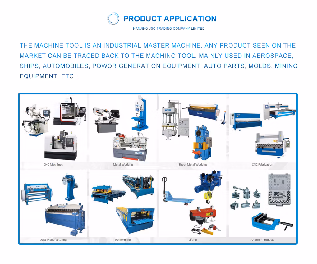 Lathe Tool Fabricado En China Milling Cutting Drilling and Engraving Vertical Machining Center Vmc1160 CNC Machine