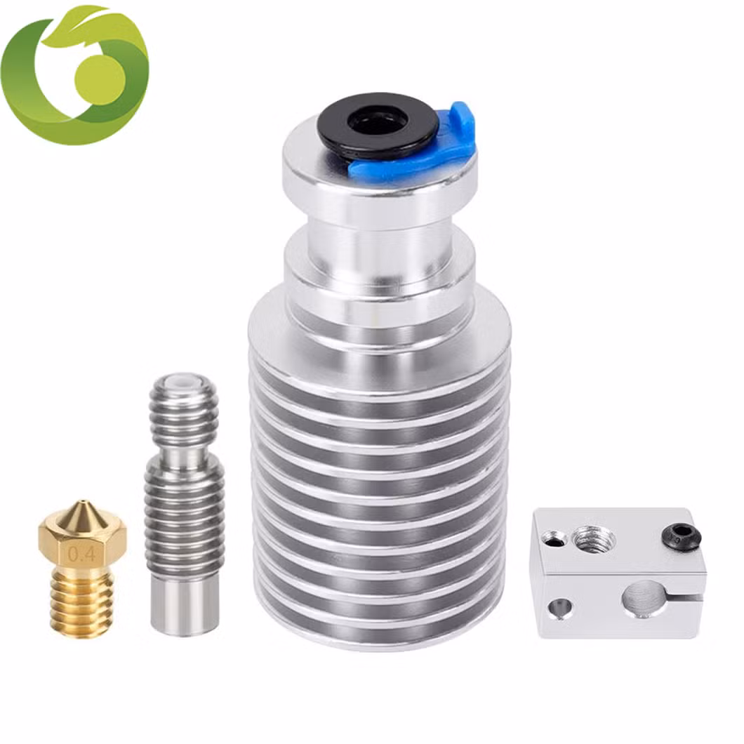 3D Printer E3d V6 Remote Radiator Pipe 1.75mm Dedicated All-Metal Build in Connector for Titan Extruder