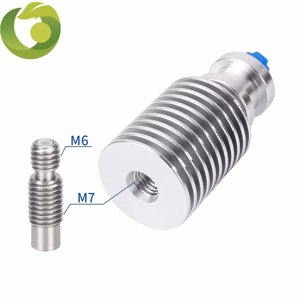 3D Printer E3d V6 Remote Radiator Pipe 1.75mm Dedicated All-Metal Build in Connector for Titan Extruder