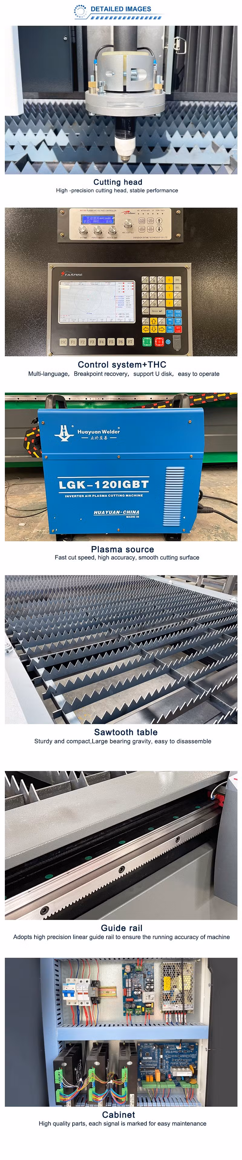 Small CNC Plasma Table Cutting Machine Metal Sheet Cut CNC Plasma Cutter