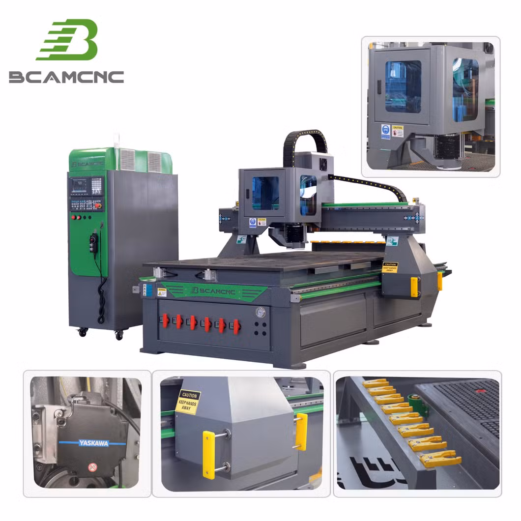 3 Axis 4 Axis Wood Furniture CNC Router with 1300&times; 2500mm Atc 1325 Woodworking 3D Engraving and Carving Wooden Cabinet Machine