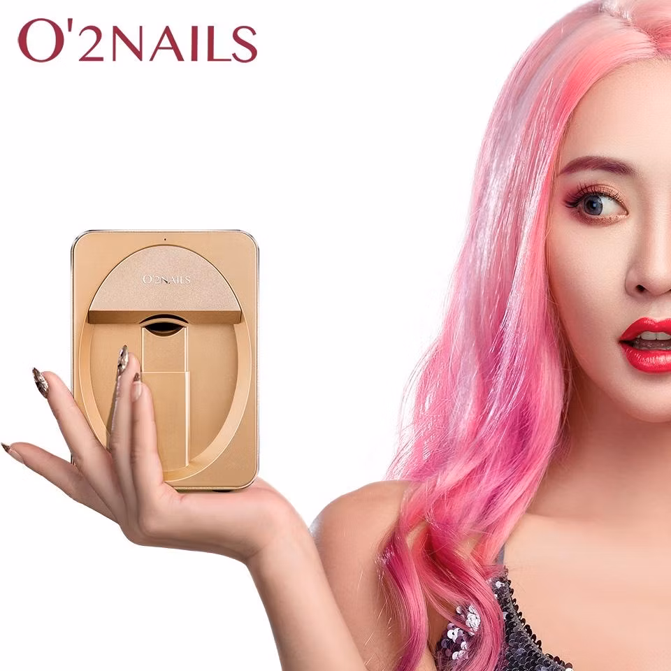 2022 Hot Product High Efficiency Nail 3D Printer Personalizes Customized Nail Patterns
