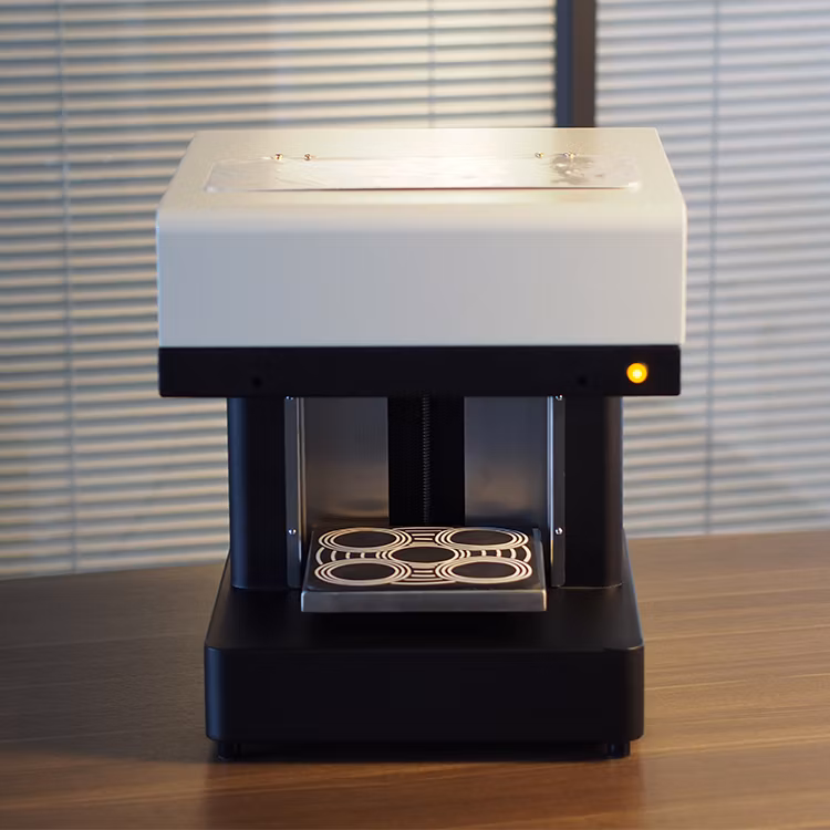 Mini Portable Cappuccino Coffee Foam Printer Cartridge Coffee 3D Printer