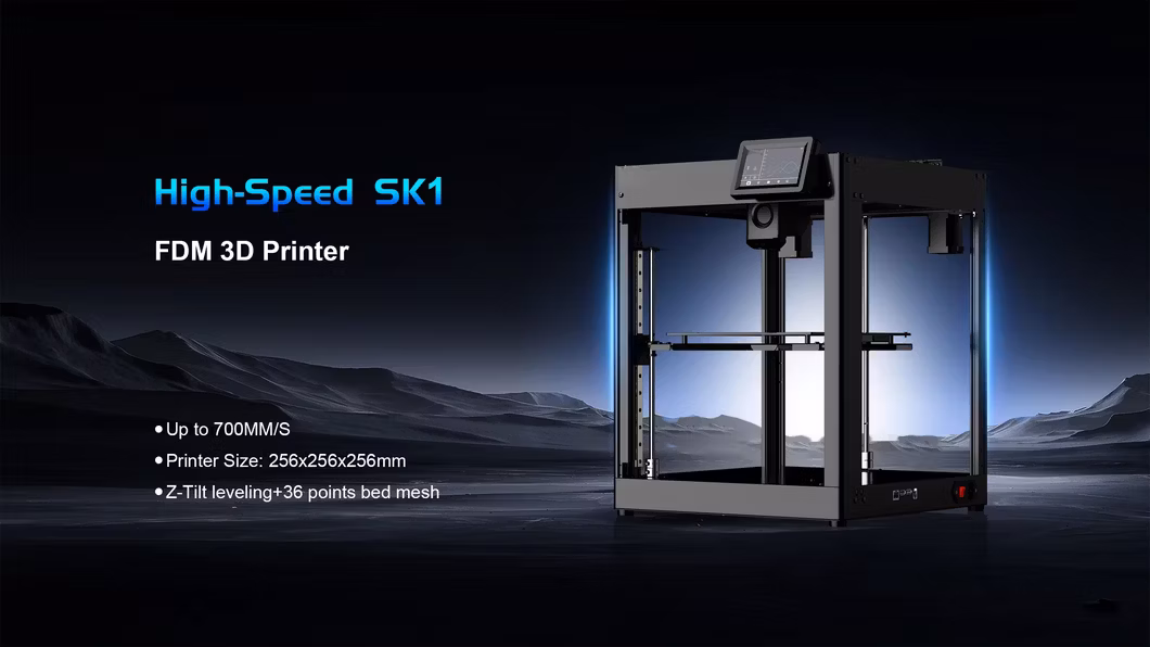 High-Speed WiFi 3D Printer with TPU and Nylon Filament