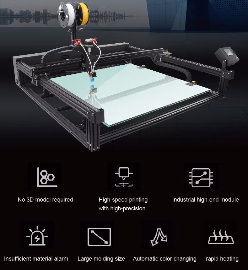 3D Letter Printer Print LED Sign Colorful for Signage Auto-Work Updating Generation