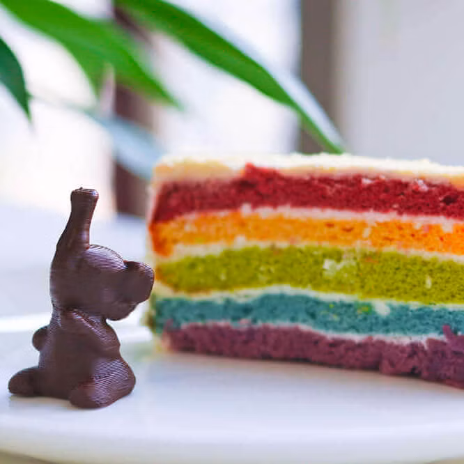 Convenient Home Kitchen 3D Printer Supplies Edible 3D Food Photo Cake Macaron Printer 3D Printer Printer