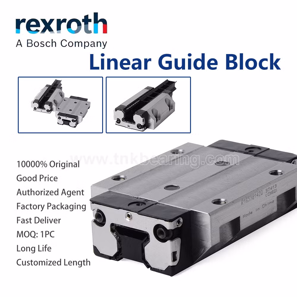 CNC Precision Machining Set Kit R162311420 R162281422 100% Original Germany Rexroth Linear Slide Block Trade Spare Parts Blocks Block R165381420 R1653 814 20