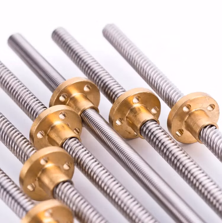 Factory 3D Printer Guide Rail Ballscrew Sets T8 Lead Screw 1000 mm