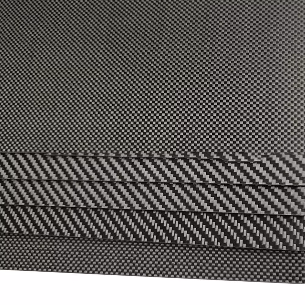 Heat Resistant Carbon Fiber Epoxy Sheet Board Carbon Fiber Sheet Common Size for 3D Printer
