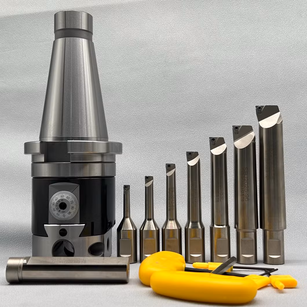 Gw -Boring Head Milling Machine Bt50 Bt40 Nt50 Boring Range 8-280mm Including 8 PCS Boring Bar CNC Machining Center Boring Tool Set
