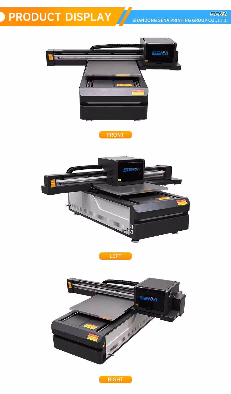 New Small Portable Smart 3D Digital Printer 60*90cm A3 Size Inkjet Flatbed UV Printer for Customize Phone Case PVC Card Pen Golf
