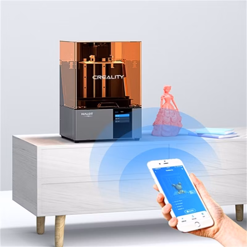 Halot Sky Creality 8K High Resolution 3D Printer with 9.25 Inches LCD Screen