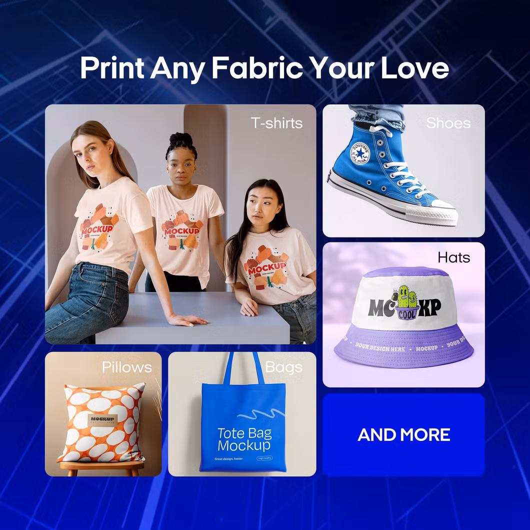 Advanced Sublimation 3D Sticker A4 Dtf Transfer Printer with Oven for Fabric Prints