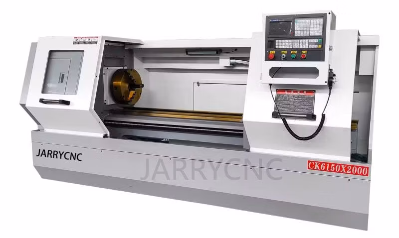 Ck6150 Lathe Machine CNC Heavy CNC Lathe Machine High Precision High Speed Multifunctional Metal Machine Flat Bed CNC Lathe