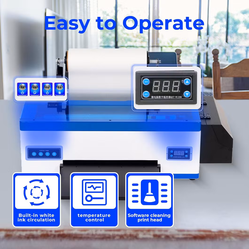 1440*1440dpi Resolution 3D Printer T Shirt Heat Press Machine Dtf Printer L1800 Printing Machine