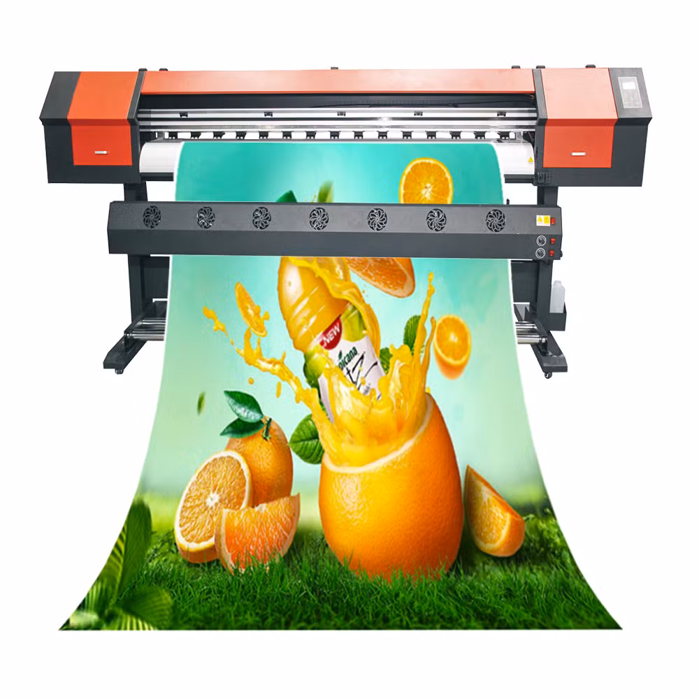 Factory Direct Sale 1.6m 1.8m Large Wide Format Ecosolvent Printer 3D Impressora Printer Plotter Machine