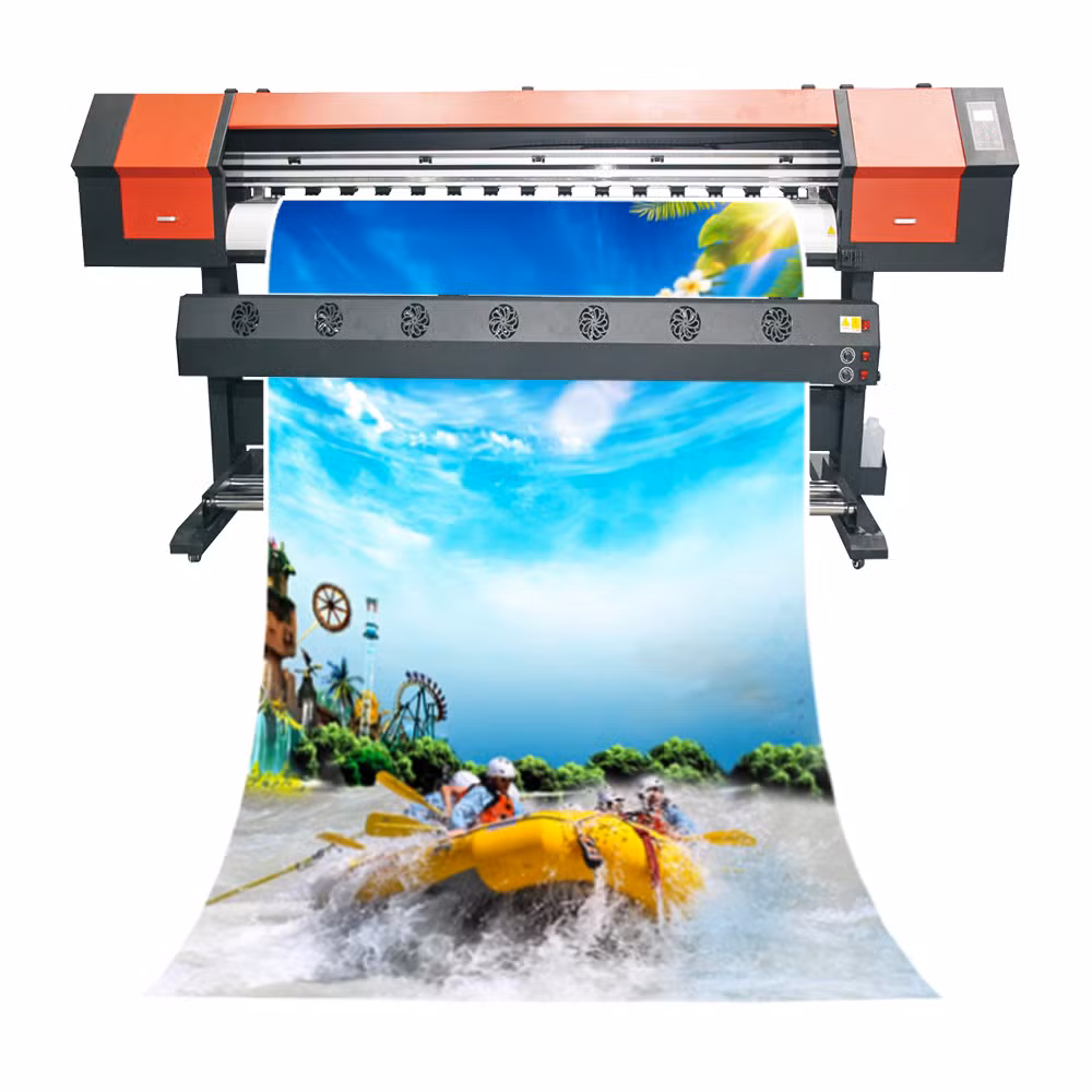 Factory Direct Sale 1.6m 1.8m Large Wide Format Ecosolvent Printer 3D Impressora Printer Plotter Machine