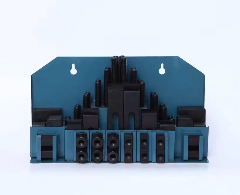 Good Quality Metric Inch CNC 58 Piece Clamping Kit on CNC Machine