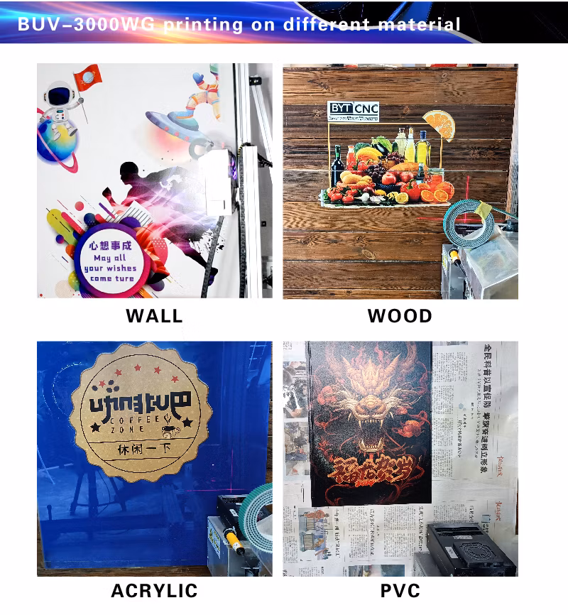 Light Weight Painting Mounted Printer 3D Effect Wall Printing Machine