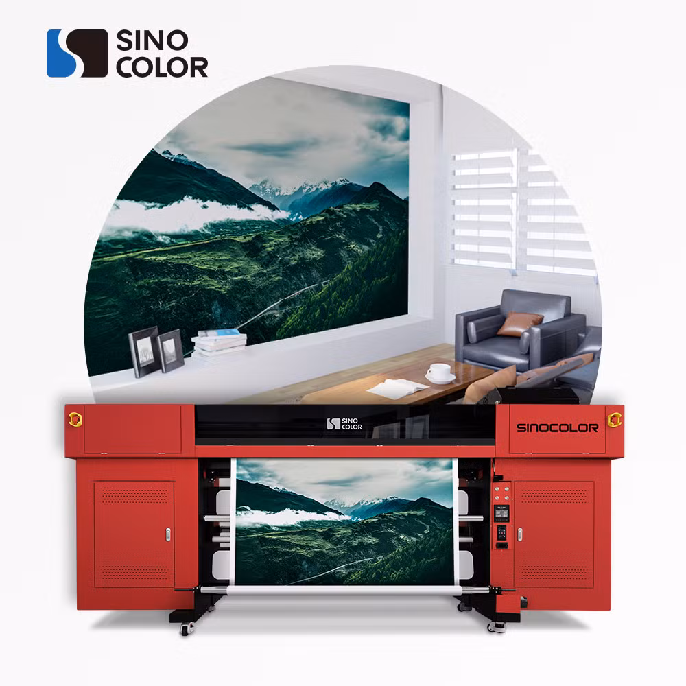 China Top Industry Sinocolor Wholesale Mini A3 A2 I3200-U1HD Head 3D UV Flatbed Printer for PVC ID Card